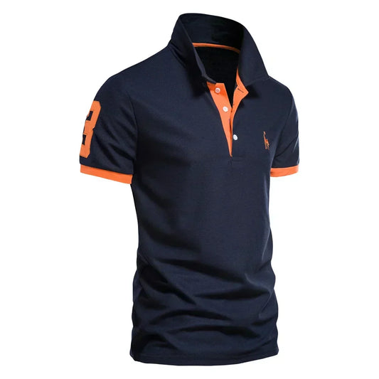 Henrik | Men's Polo Shirt Cotton Blend Classic Fit 0