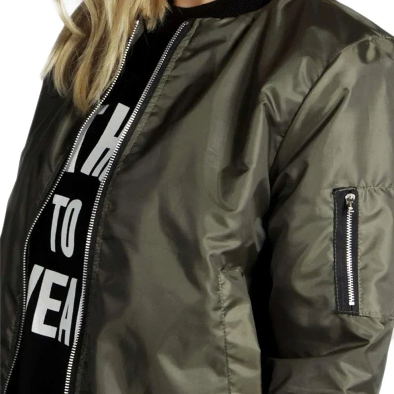 Hertha | Women's Slim Fit Bomber Jacket 1