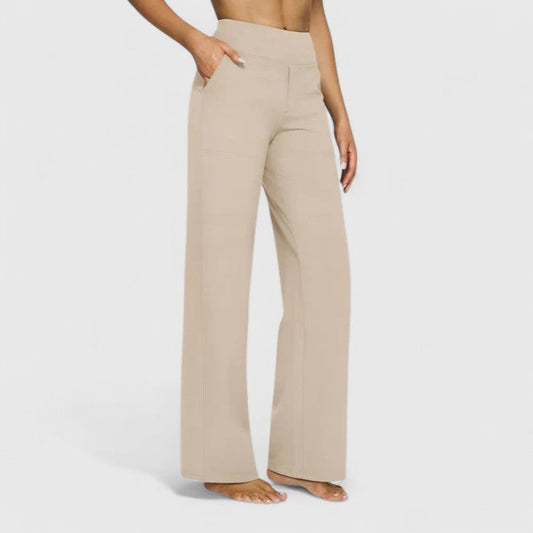 Hilary | Sophisticated Wide Waistband Pants 0