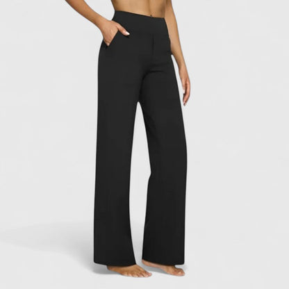 Hilary | Sophisticated Wide Waistband Pants 1