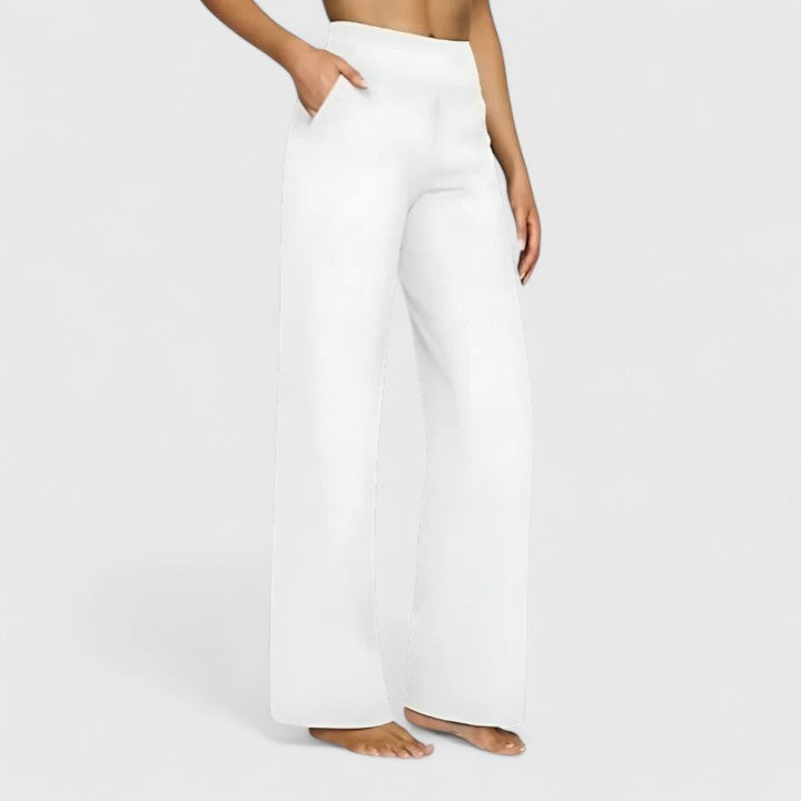 Hilary | Sophisticated Wide Waistband Pants 2