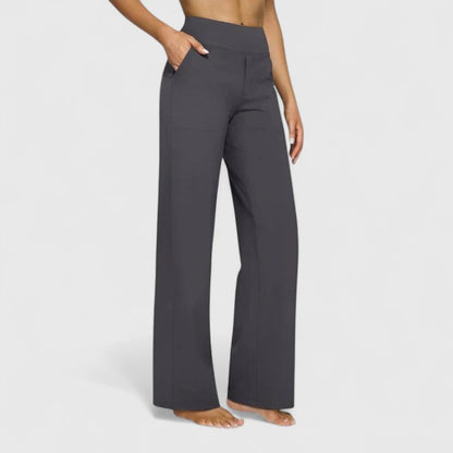 Hilary | Sophisticated Wide Waistband Pants 4