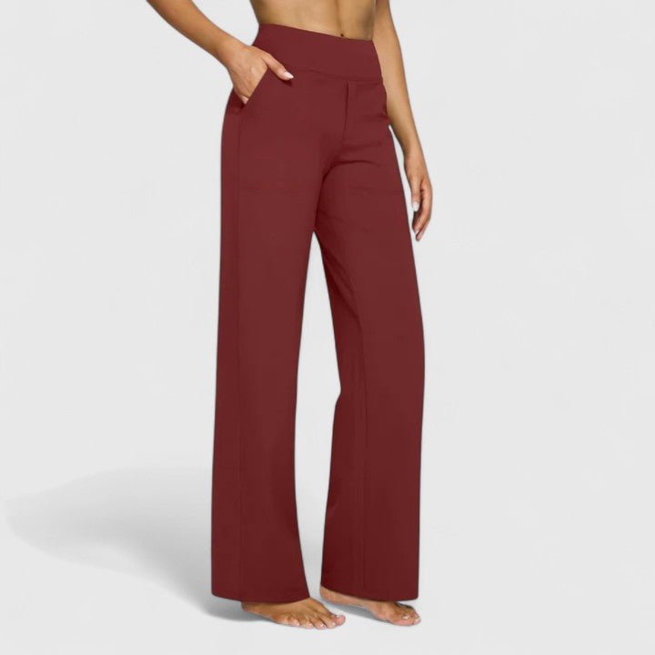 Hilary | Sophisticated Wide Waistband Pants 5