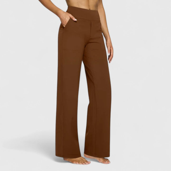 Hilary | Sophisticated Wide Waistband Pants 7