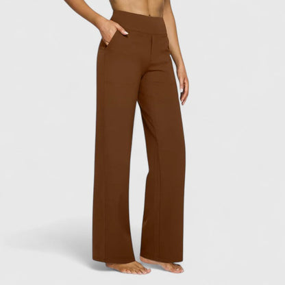 Hilary | Sophisticated Wide Waistband Pants 7