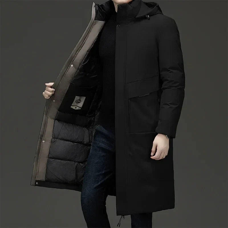 Hooded Long Quilted Winter Coat | Women's Winter Coat 1
