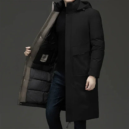 Hooded Long Quilted Winter Coat | Women's Winter Coat 1
