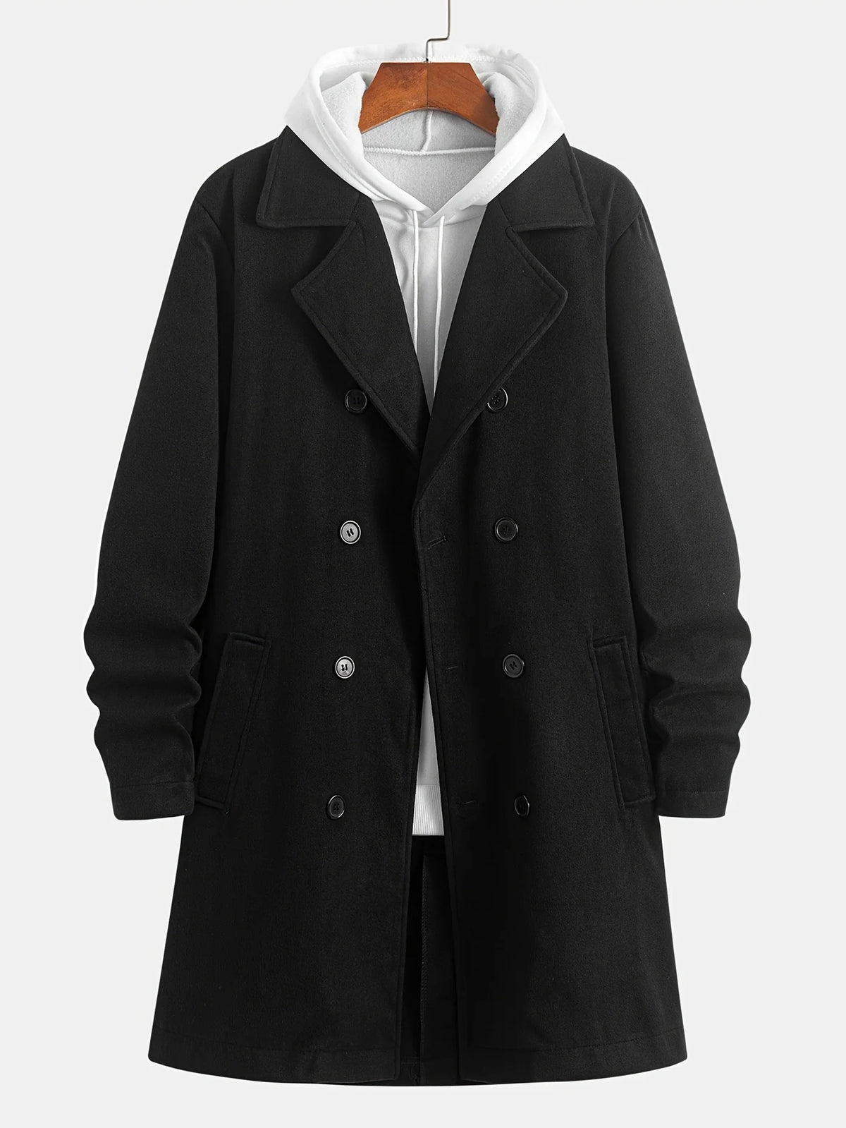 Hugh | Double-Breasted Tailored Overcoat 3