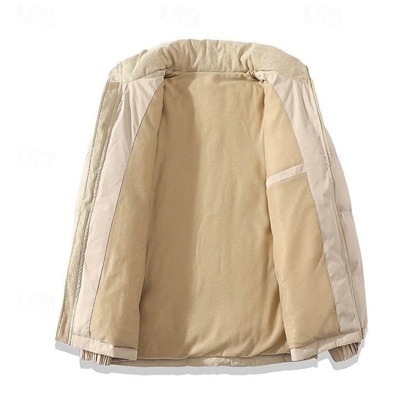 Insulated Stand-Collar Puffer Jacket | Men's Winter Coat 1