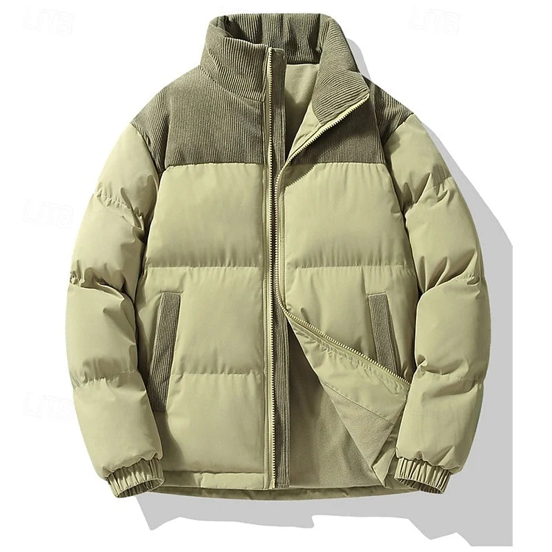 Insulated Stand-Collar Puffer Jacket | Men's Winter Coat 10