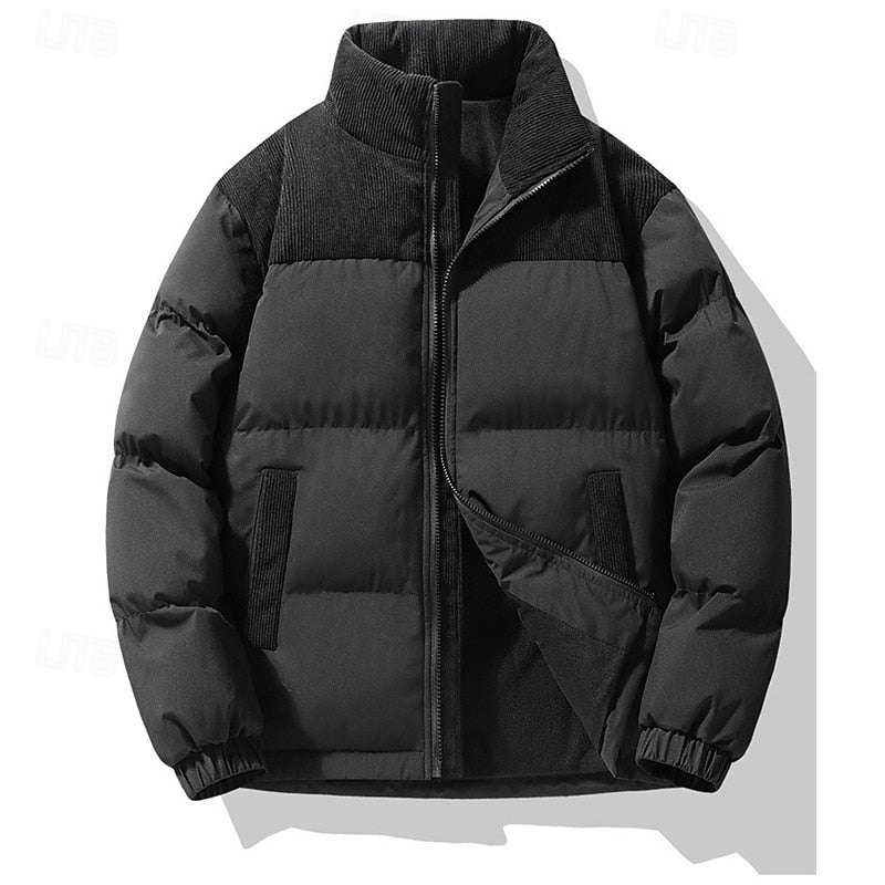 Insulated Stand-Collar Puffer Jacket | Men's Winter Coat 5