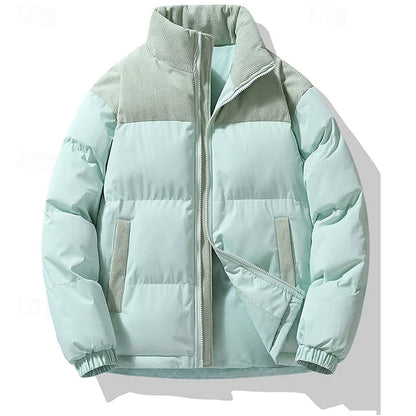 Insulated Stand-Collar Puffer Jacket | Men's Winter Coat 6