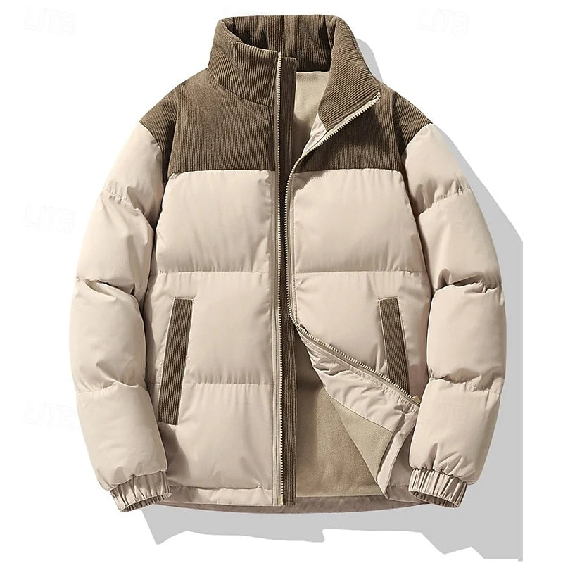 Insulated Stand-Collar Puffer Jacket | Men's Winter Coat 9