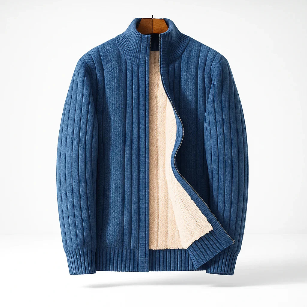 Jackson | Casual Long Sleeve Zipper Cardigan 0