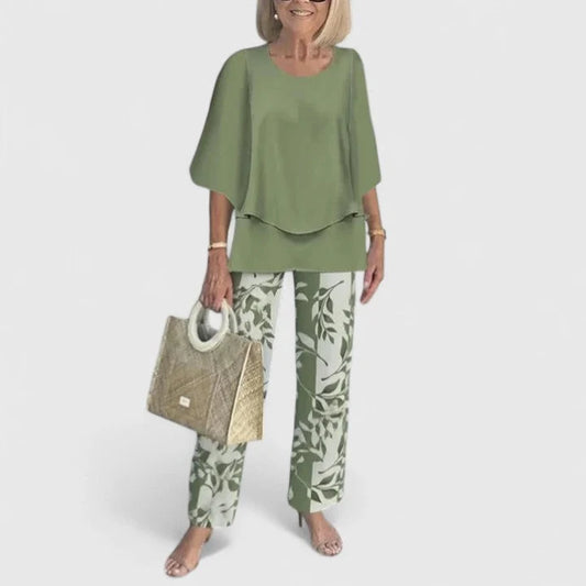 Jacqueline | Women's Loose Loungewear Two-Piece Set 0