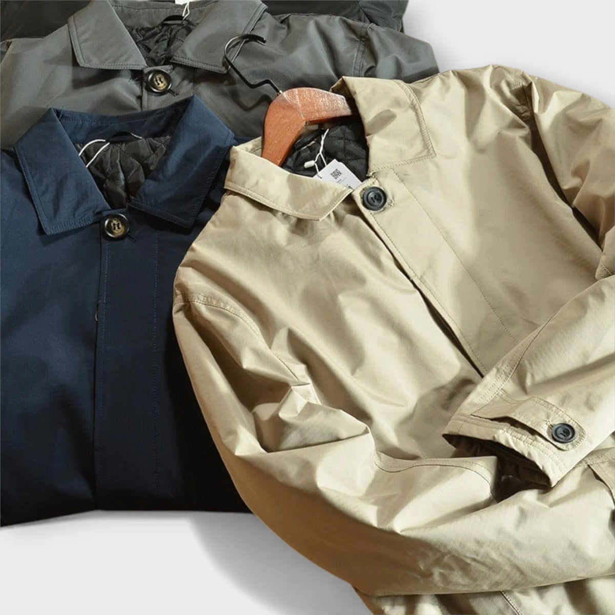 James Weatherproof Long Coat | Men’s Insulated Button Jacket 7