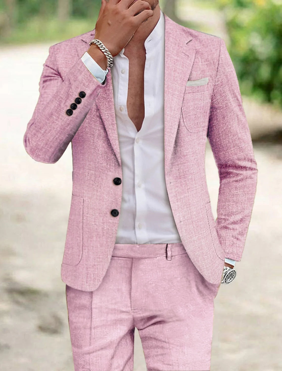 Jamie | Men's Tailored Two-Button Suit 2