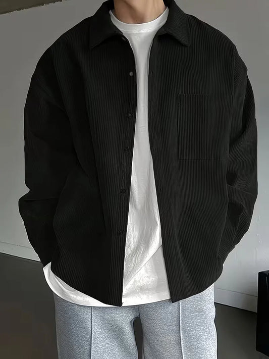Jaron | Men's Casual Long Sleeve Corduroy Jacket 0