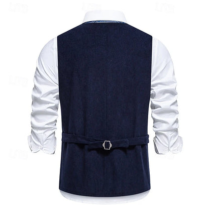 Jonah | Men's Embroidered Floral Waistcoat 7