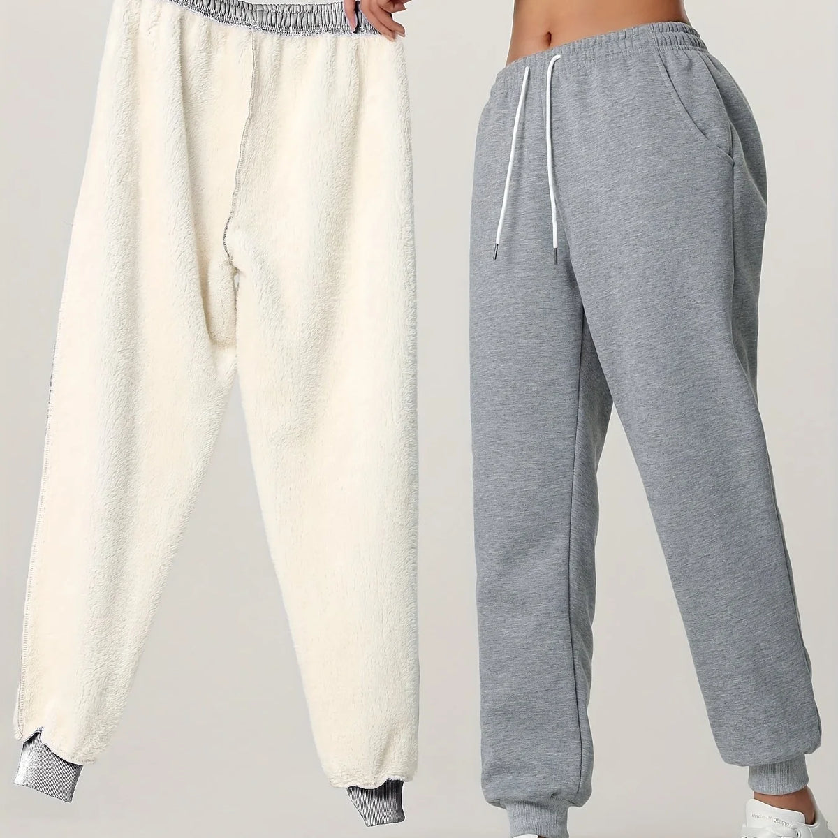 Juliana | Women's Cozy Cuffed Joggers with Pockets 11