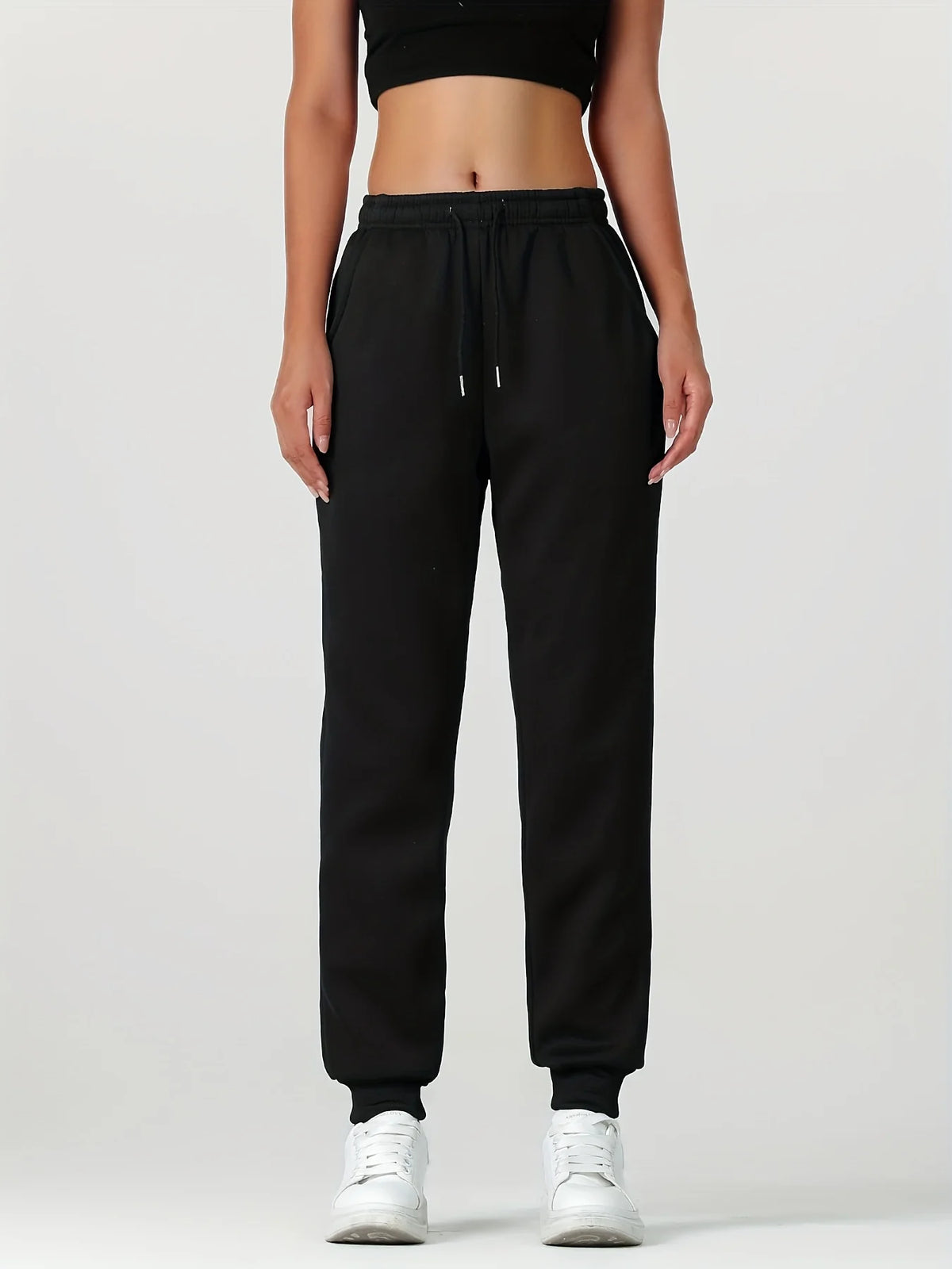 Juliana | Women's Cozy Cuffed Joggers with Pockets 2