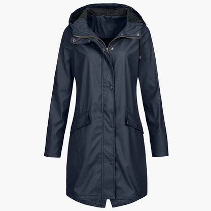 Lavinia | Women's Longline Hooded Coat 0