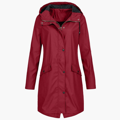 Lavinia | Women's Longline Hooded Coat 3