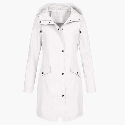 Lavinia | Women's Longline Hooded Coat 4