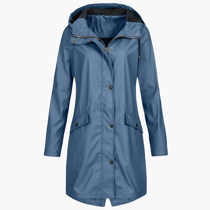 Lavinia | Women's Longline Hooded Coat 5