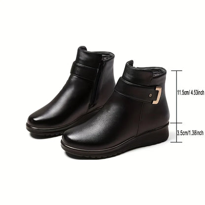 Lena | Cushioned Ankle Boots Black 3