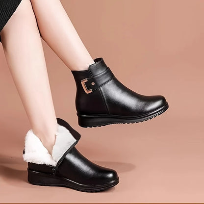 Lena | Cushioned Ankle Boots Black 4