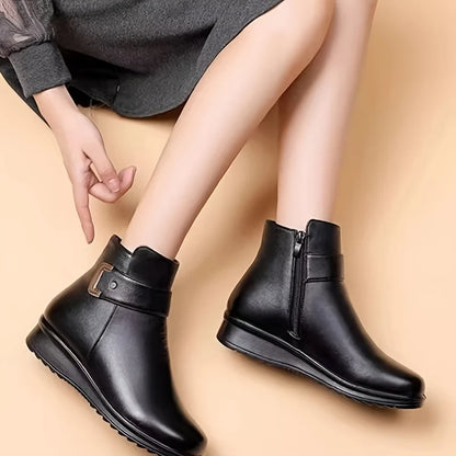 Lena | Cushioned Ankle Boots Black 5