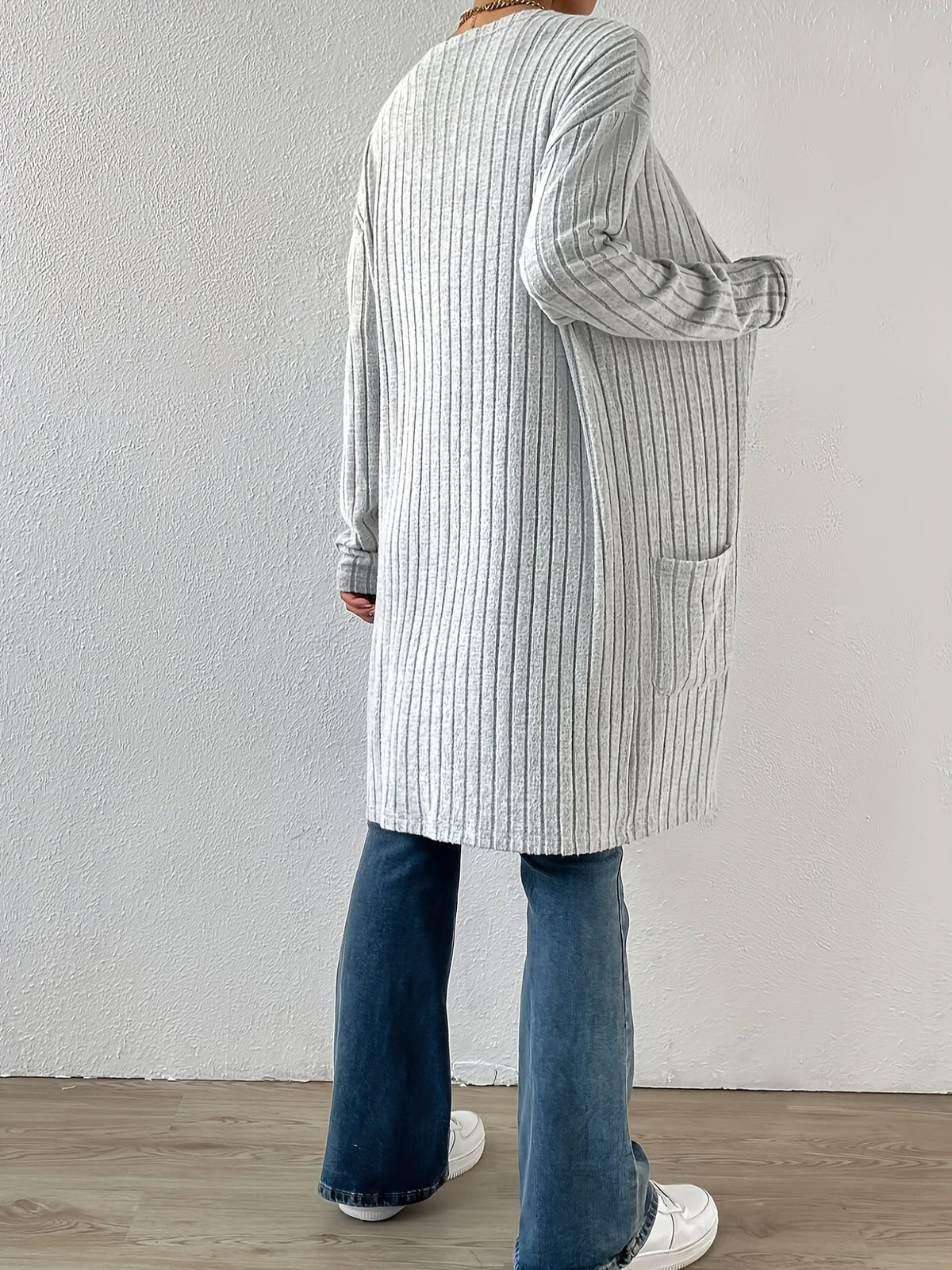 Lenora | Women's Long Cardigan Sweater with Pockets 1