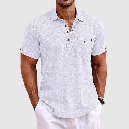 Linen Polo Shirt | Men's Polo Shirts for Warm Weather 2