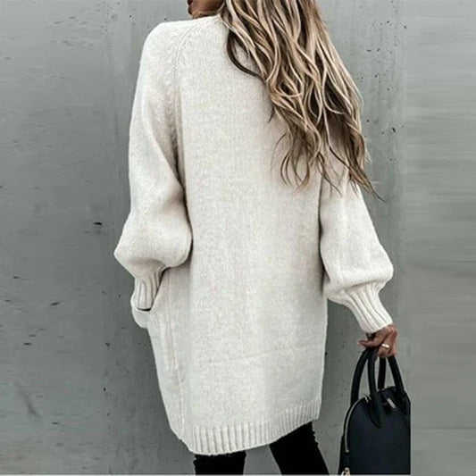 Lysse Soft Long Cardigan Mint Green Casual Fit 0