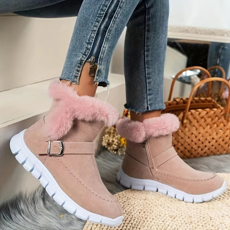 Mabel | Women's Fur-Trimmed Winter Boots for Snow 2