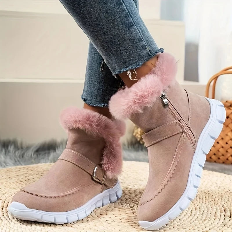 Mabel | Women's Fur-Trimmed Winter Boots for Snow 3