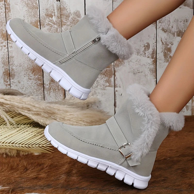 Mabel | Women's Fur-Trimmed Winter Boots for Snow 7