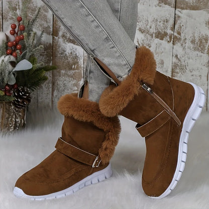 Mabel | Women's Fur-Trimmed Winter Boots for Snow 8