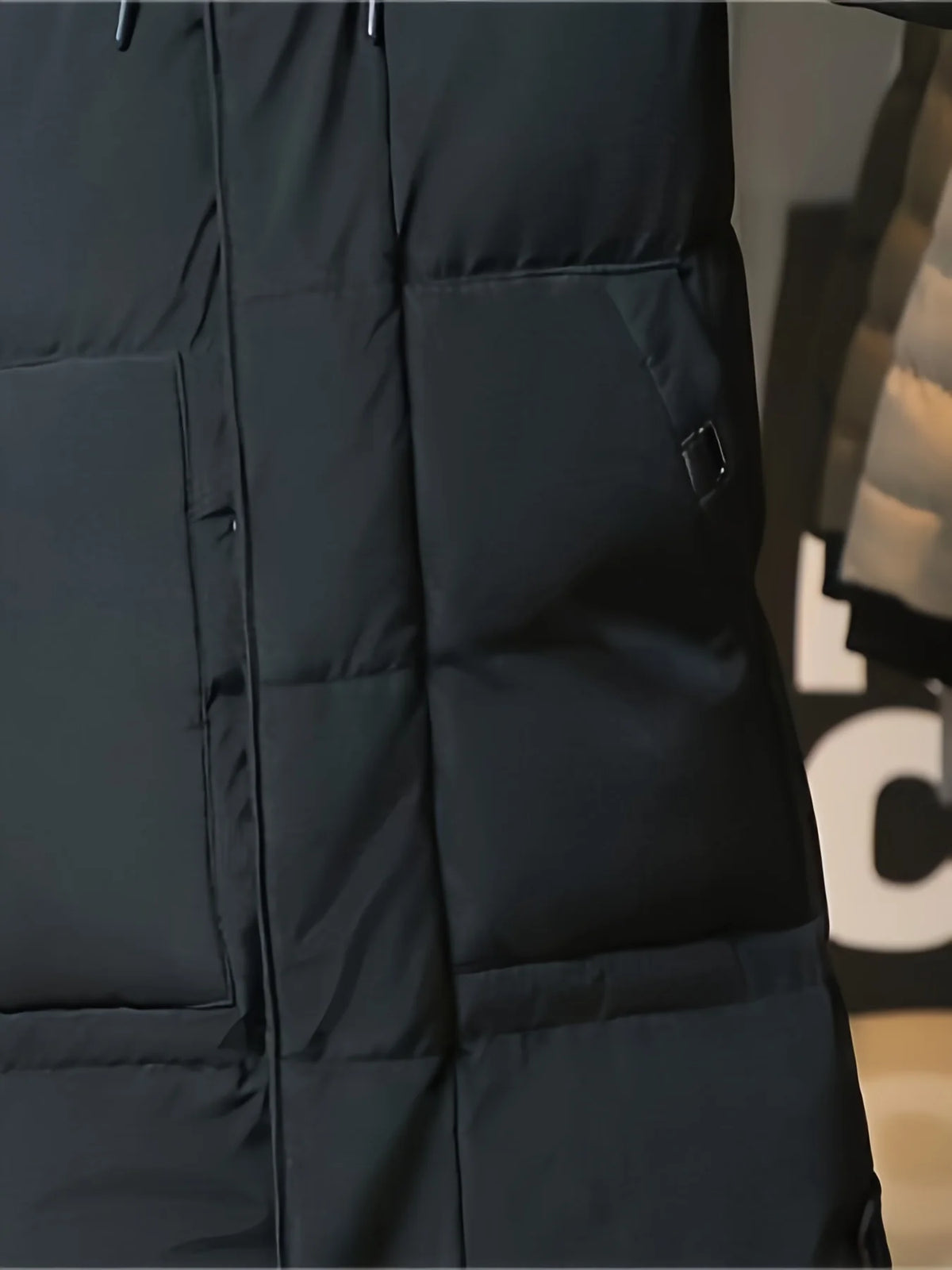 Marcus | Hooded Long Puffer Coat with Padded Insulation 4