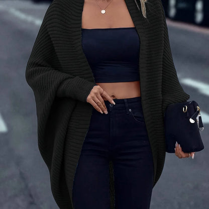 Marguerite | Women's Mid-Length Cocoon Cardigan Sweater 0
