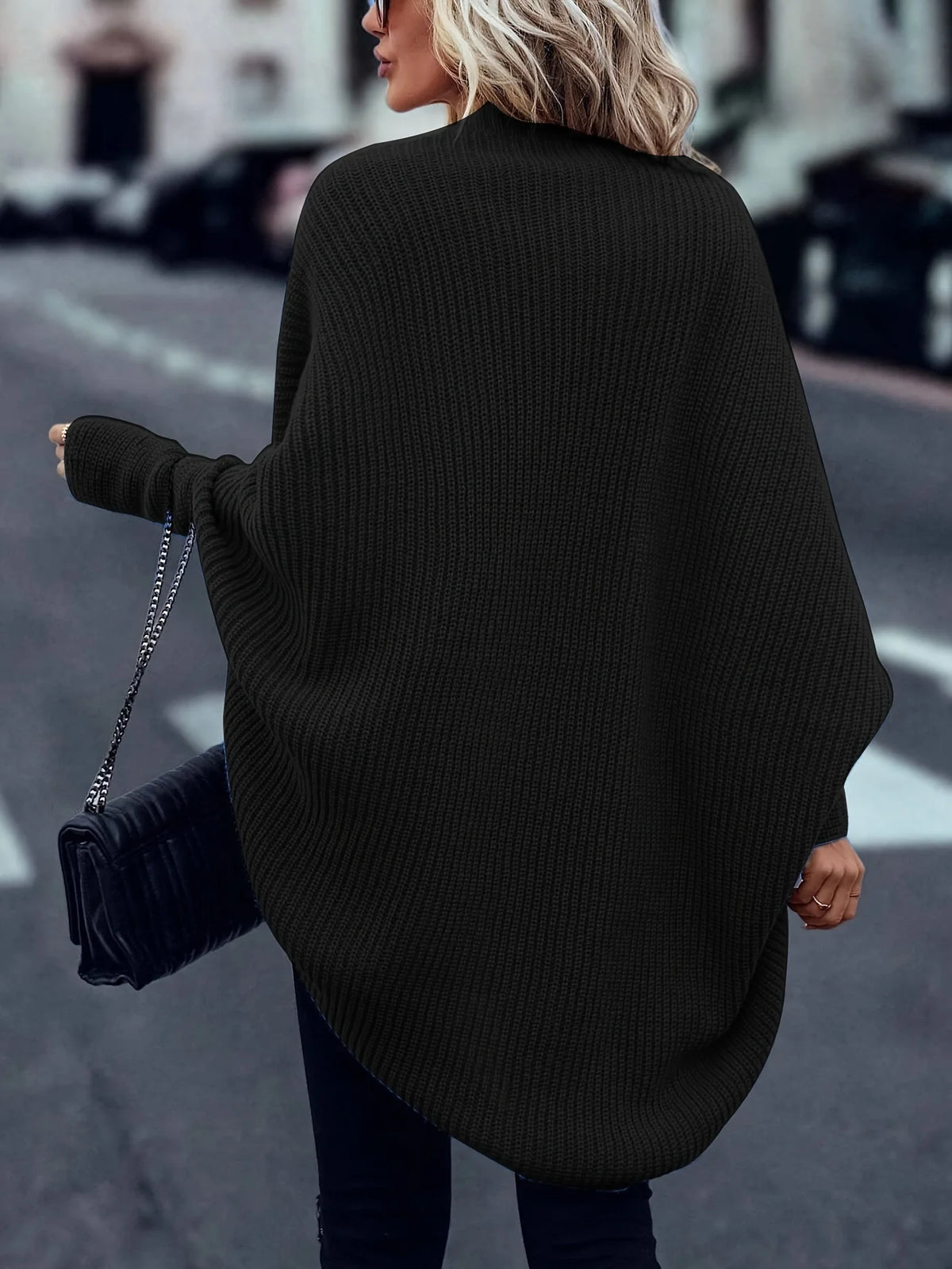 Marguerite | Women's Mid-Length Cocoon Cardigan Sweater 2