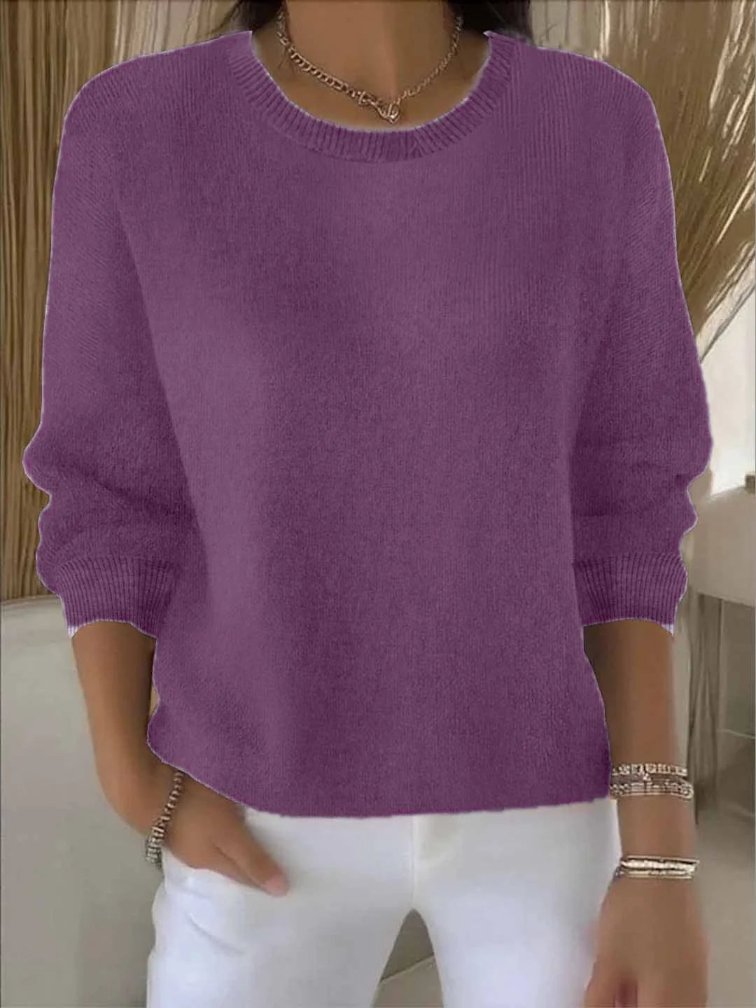 Marla | Relaxed Fit Everyday Jumper in Soft Knit 10