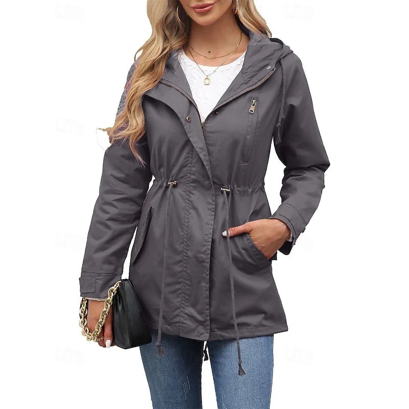 Matilda | Women's Hooded Longline Utility Coat 0