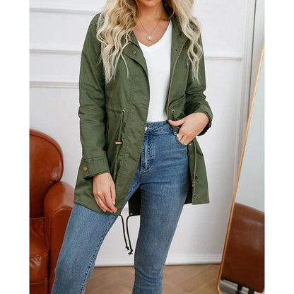 Matilda | Women's Hooded Longline Utility Coat 2