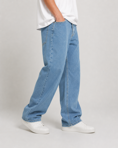 Men's Baggy Denim Jeans Casual Fit 7