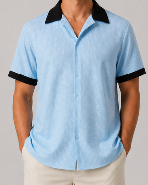 Men's Classic Casual Shirt | Relaxed Fit Button-Up 0