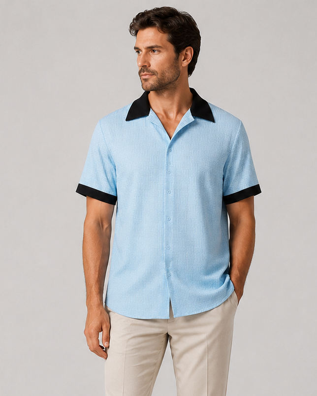 Men's Classic Casual Shirt | Relaxed Fit Button-Up 1