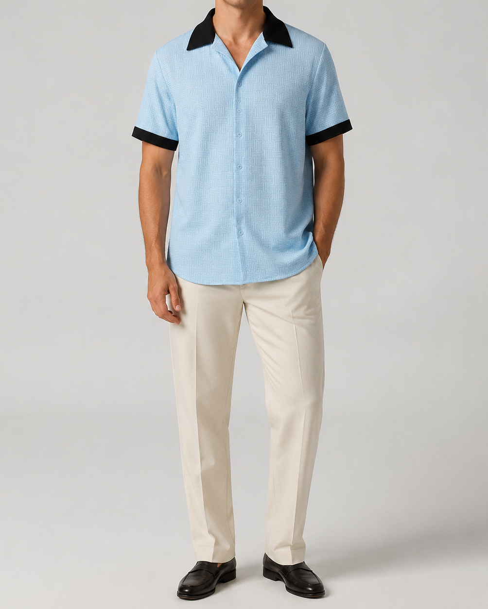 Men's Classic Casual Shirt | Relaxed Fit Button-Up 2