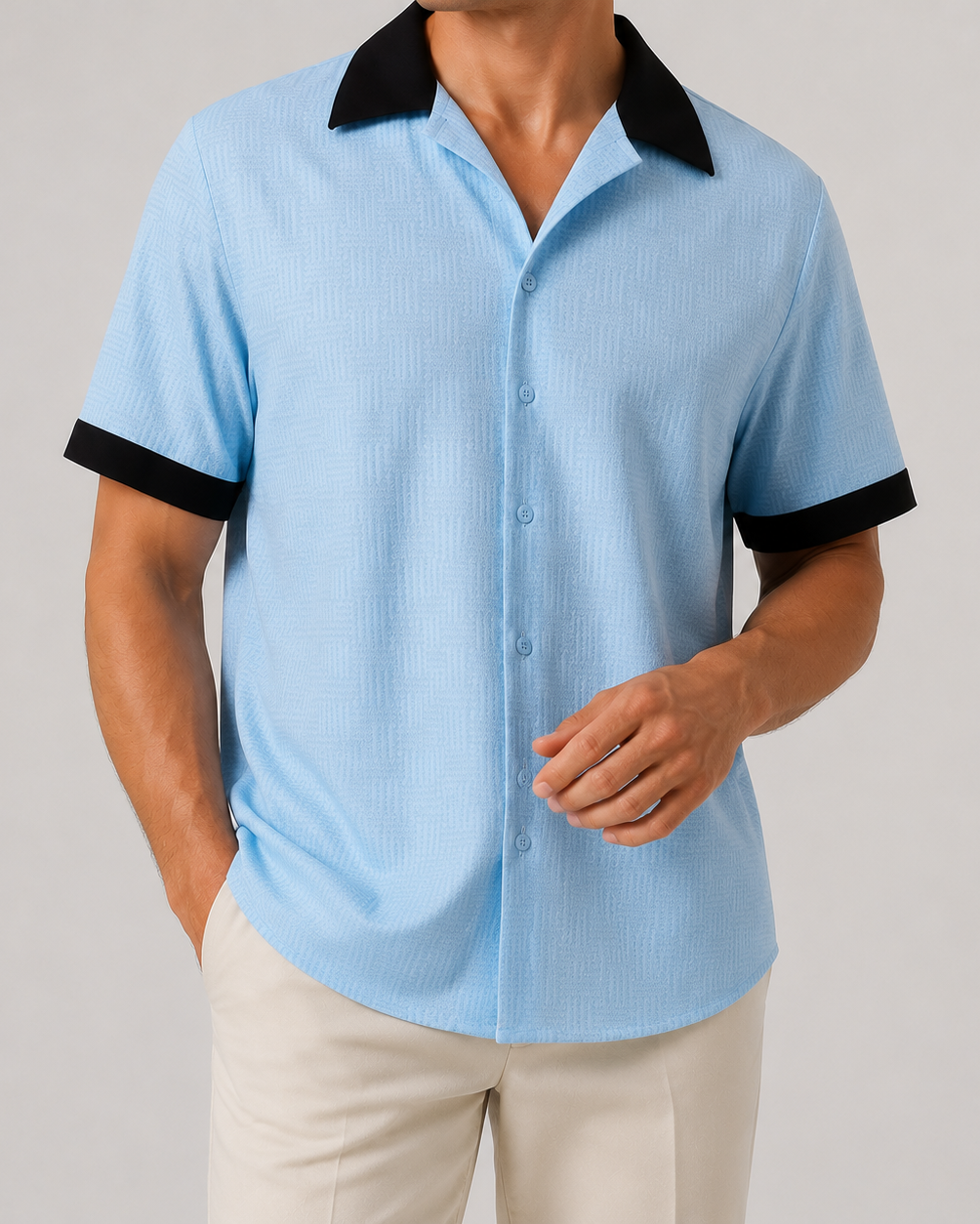 Men's Classic Casual Shirt | Relaxed Fit Button-Up 5